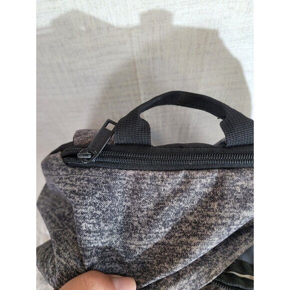 Adidas Laptop Backpack Gray Black School Travel Bookbag Multiple Pockets EUC - Picture 4 of 8